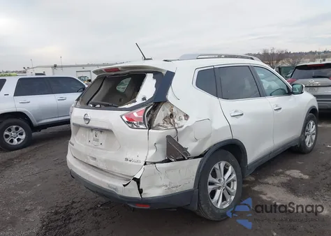 2015 Nissan Rogue Sv from USA, damaged, VIN 5N1AT2MV2FC841740